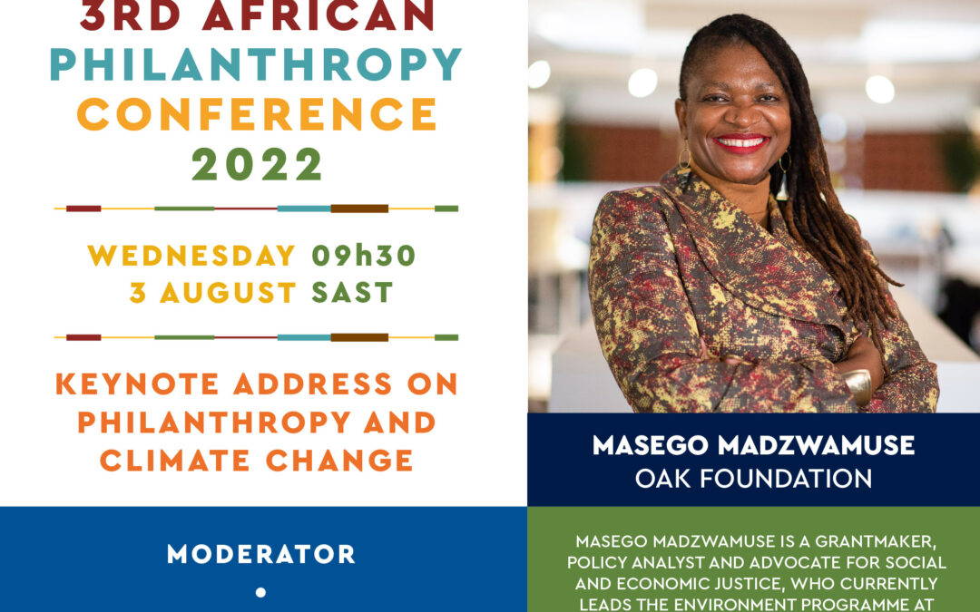 Transcript of Keynote Address by Masego Madzwamuse