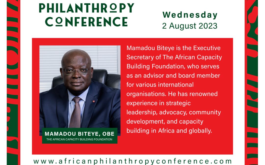 Transcript of keynote address by Mamadou Biteye